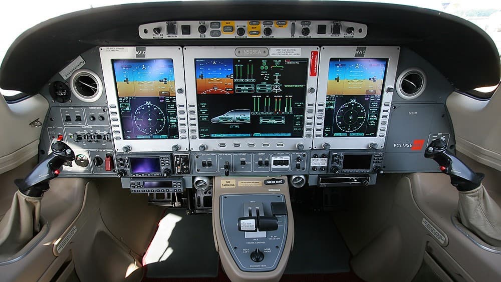 E550 Cockpit