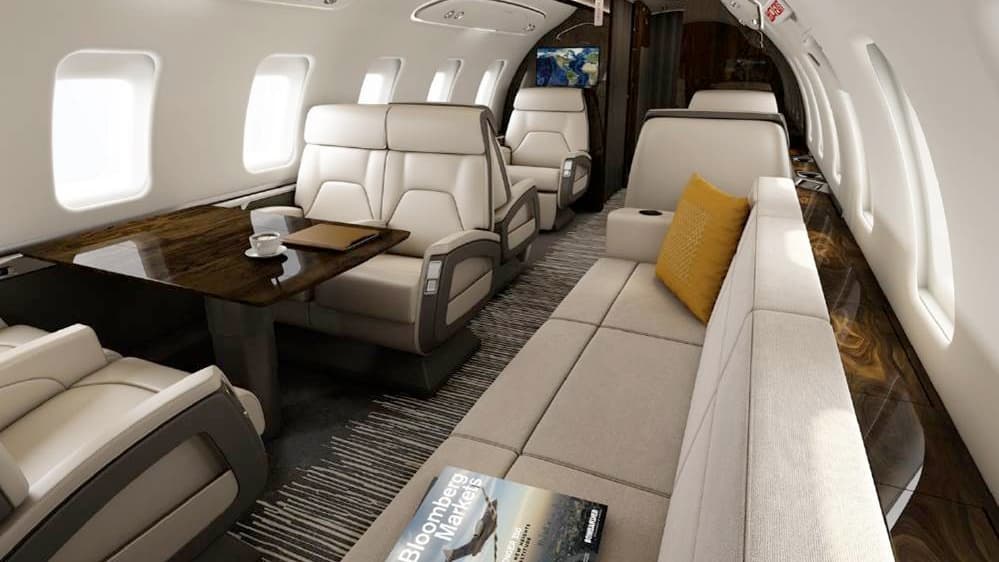 Challenger 650 Interior