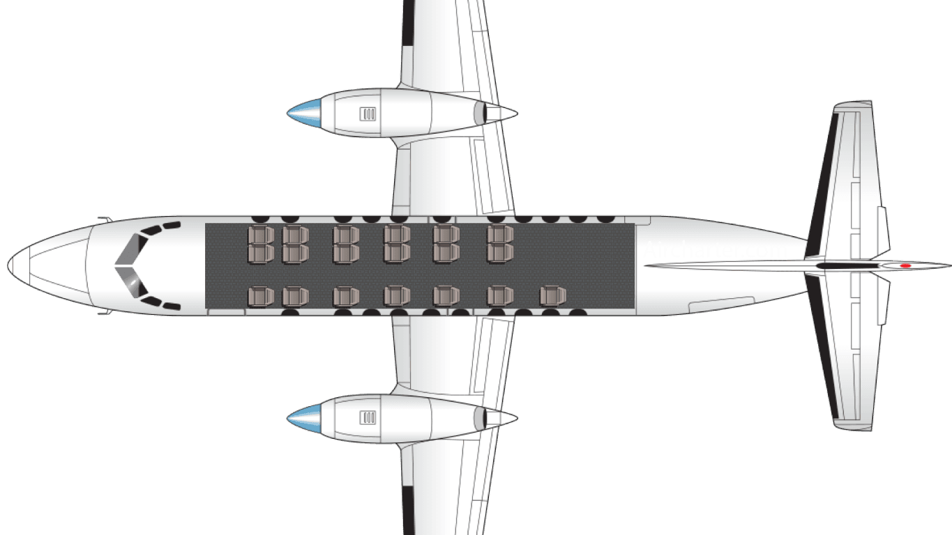 Jetstream 41 floor plan