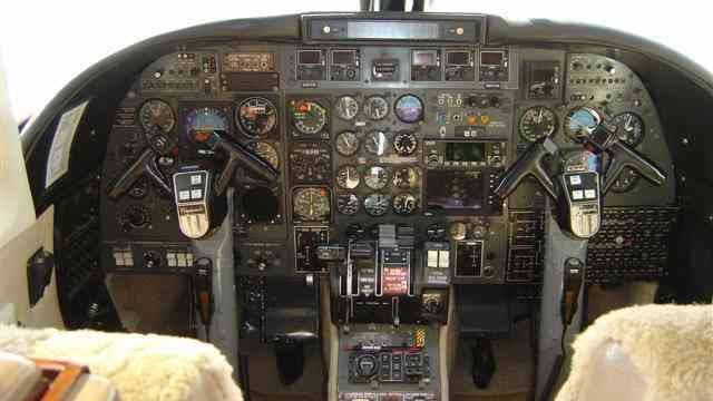 Rockwell 695B Jetprop 1000B Cockpit