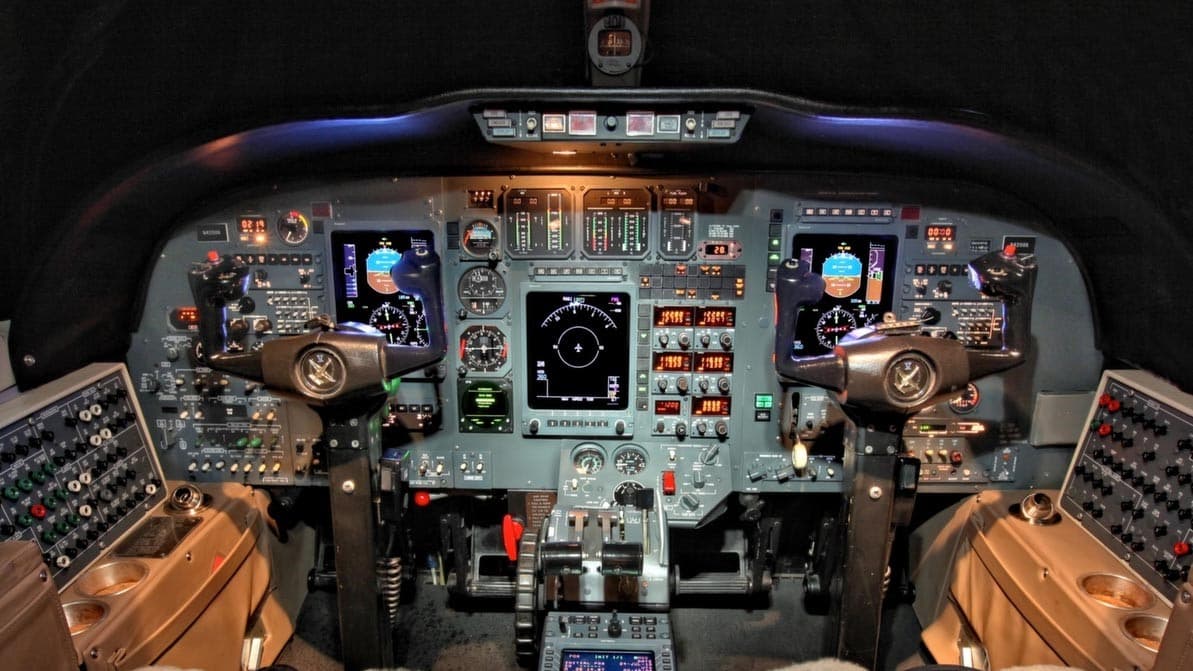 Citation Ultra Cockpit