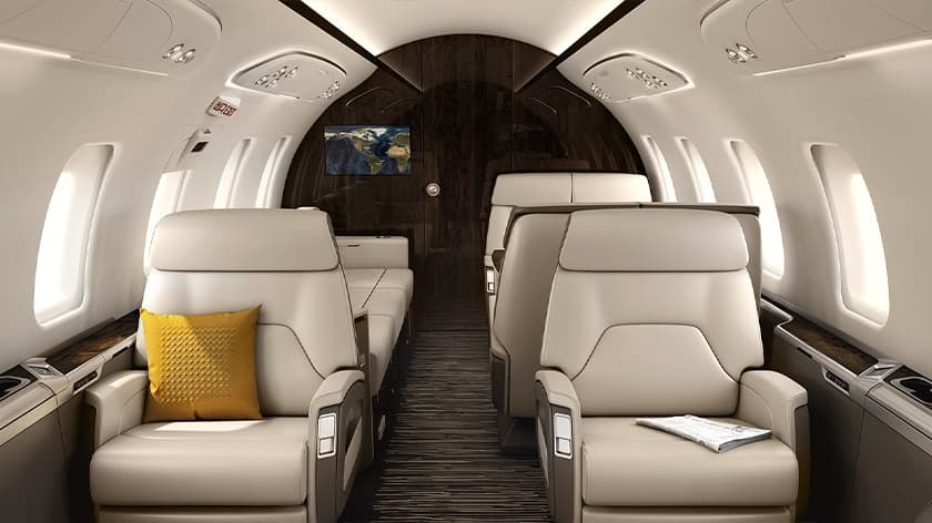 Challenger 650 Interior