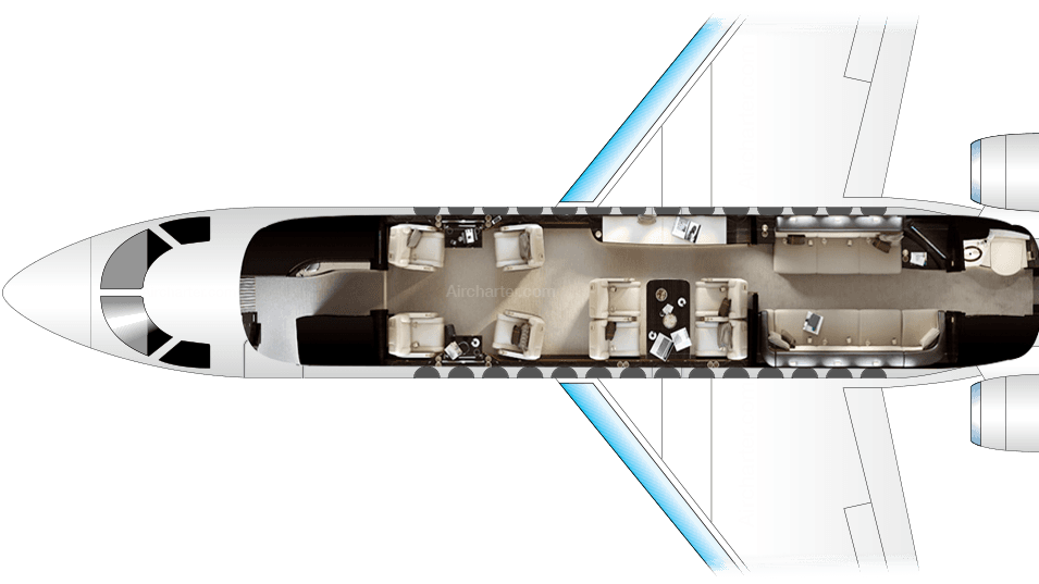 Falcon 5X Grundriss