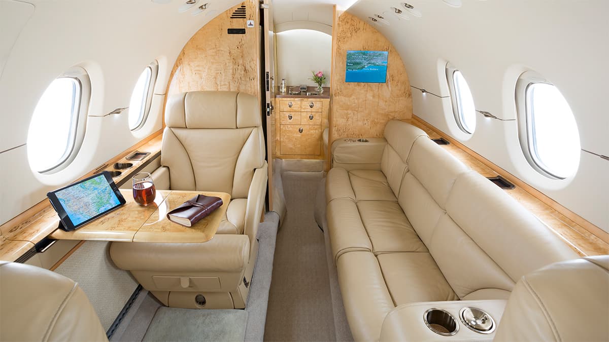 Hawker 800XPr en vol