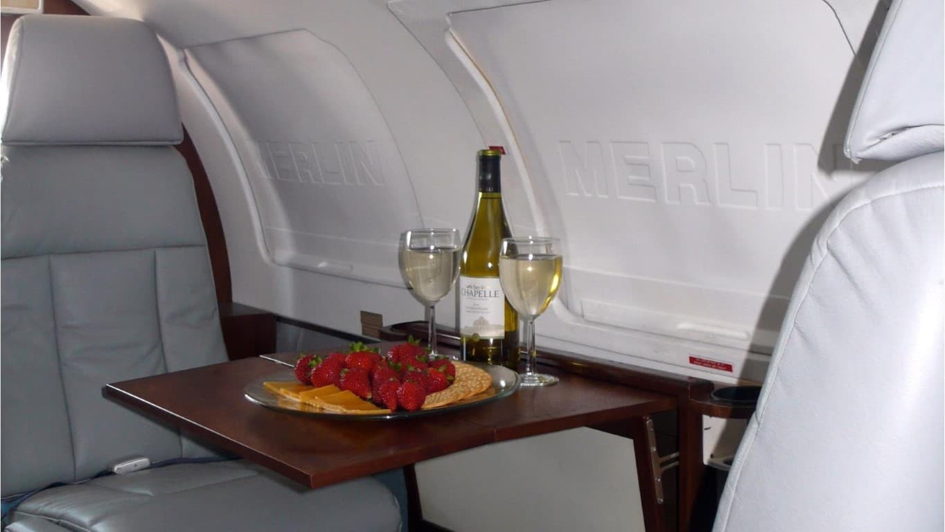 Fairchild Merlin III B Interior