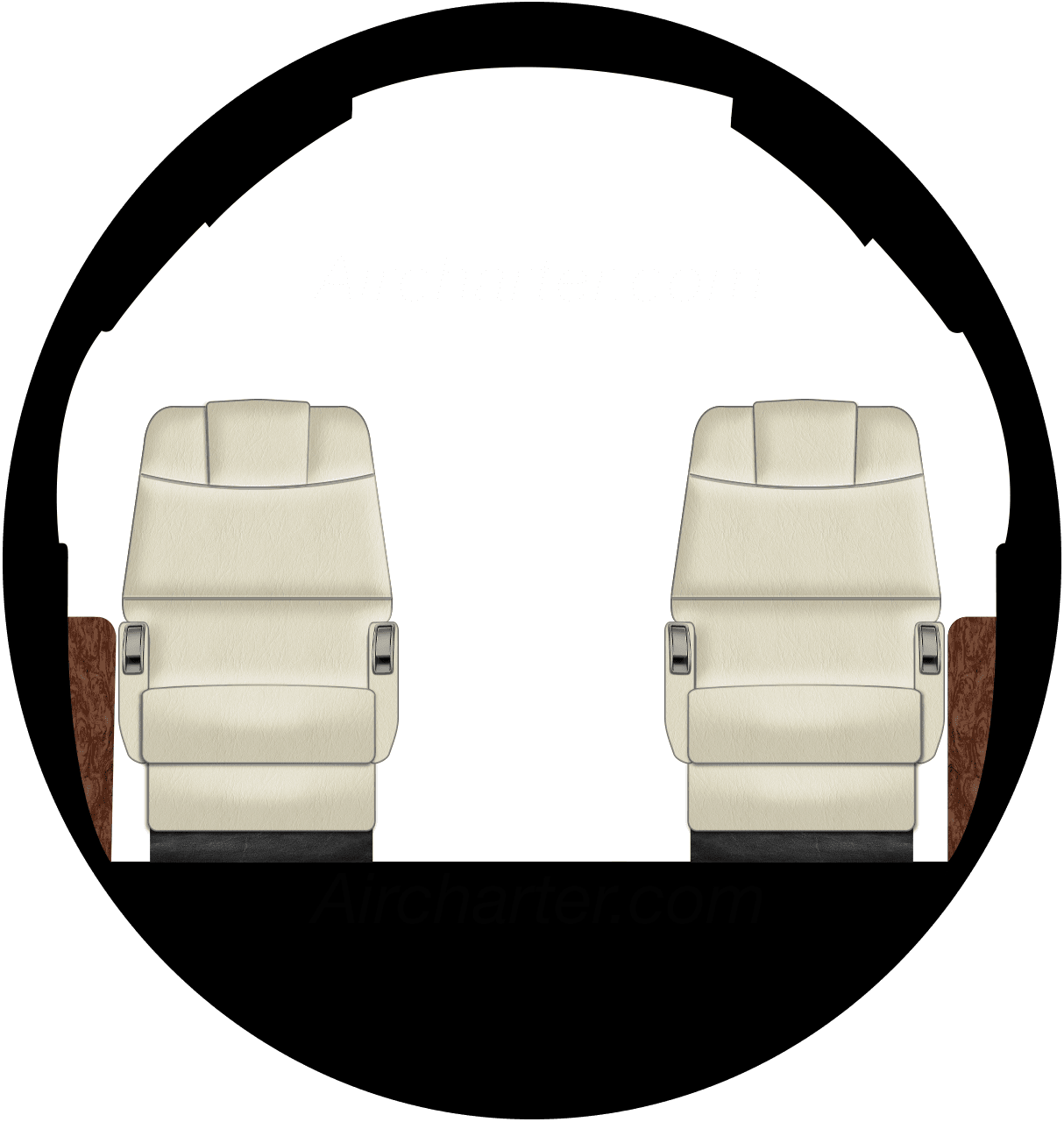 Falcon 2000LX Kabine