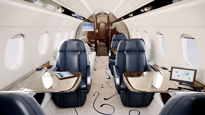 Legacy 500 Interior