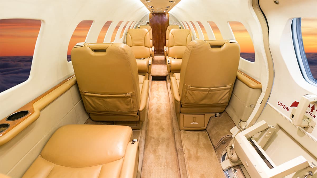 Citation Ultra im Flug