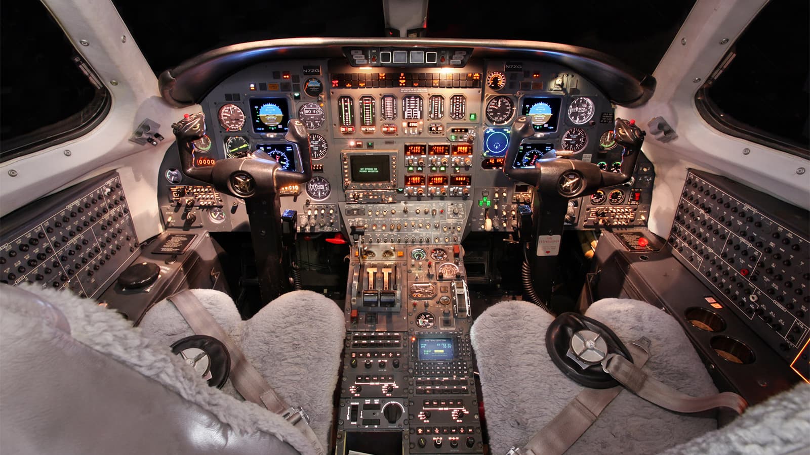 Learjet 31A Cabina de Mando