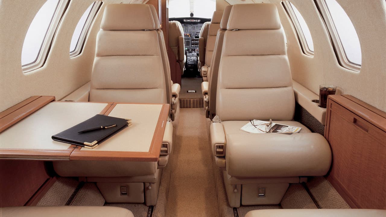 Citation SII im Flug