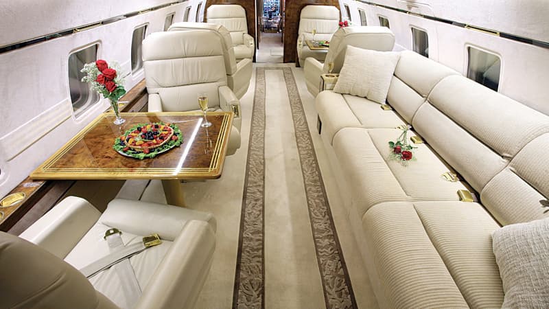 Challenger 600 Innenraum