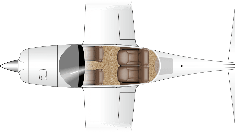Plan de cabine du SR20