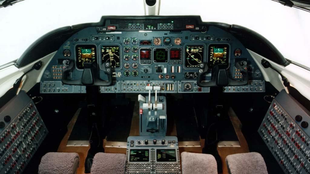 Learjet 60 Cockpit
