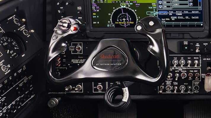 King Air 360 Cockpit