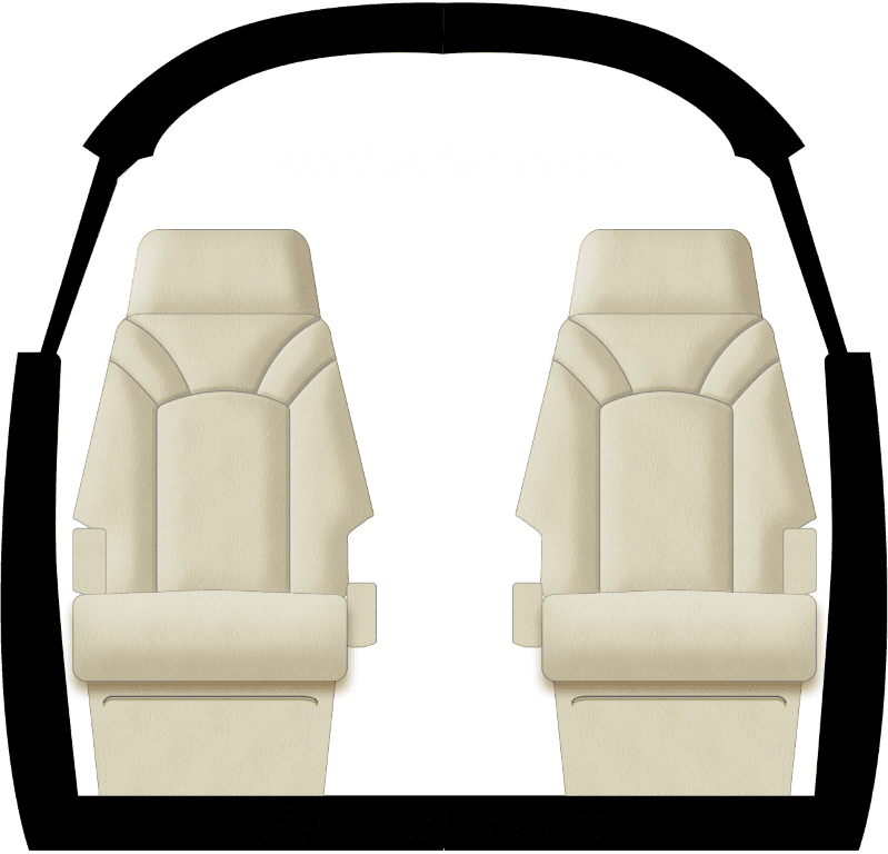 King Air B100 Cabin