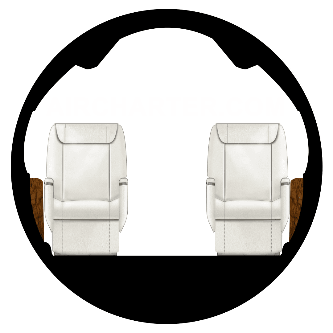 Citation Hemisphere Kabine