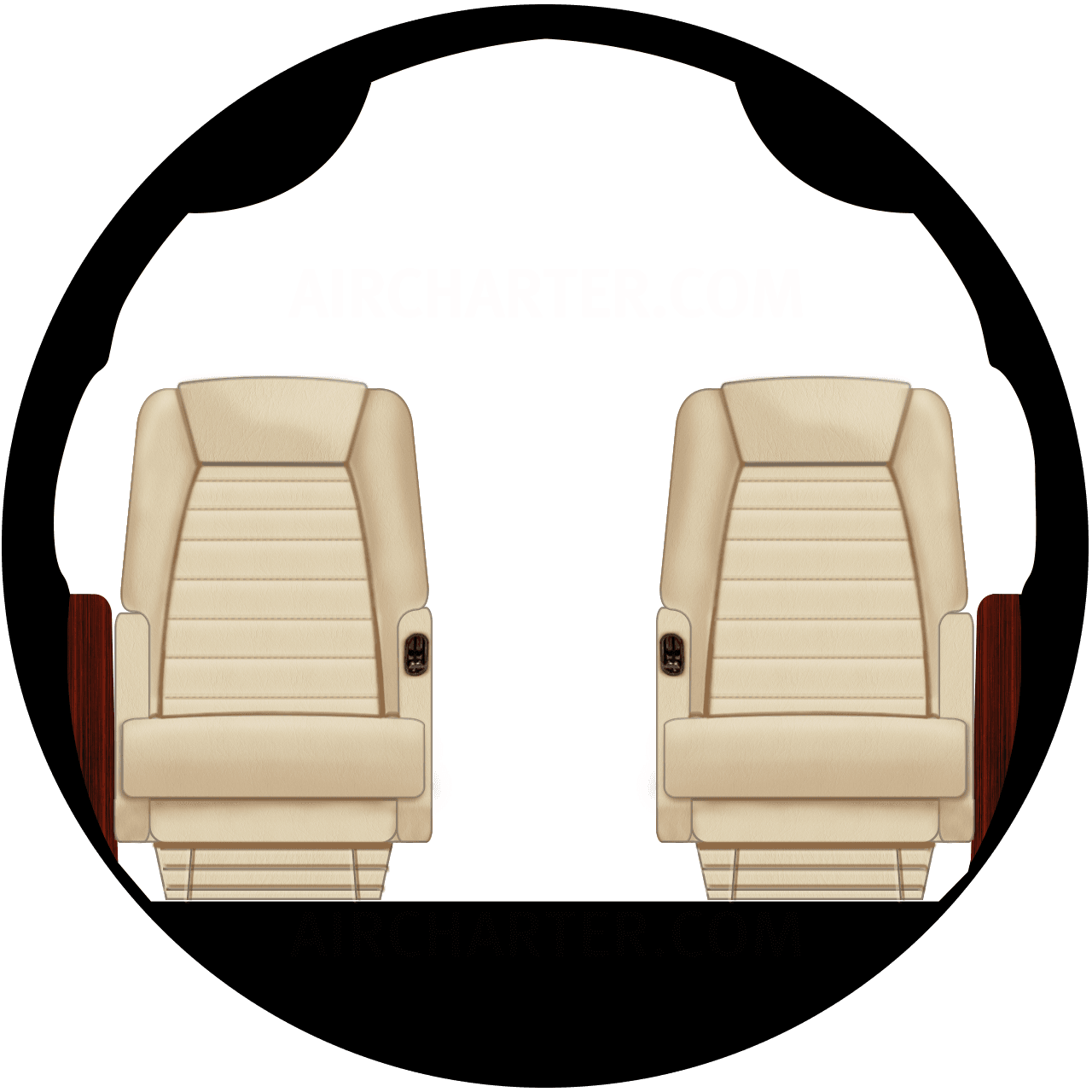 Challenger 604 Cabina