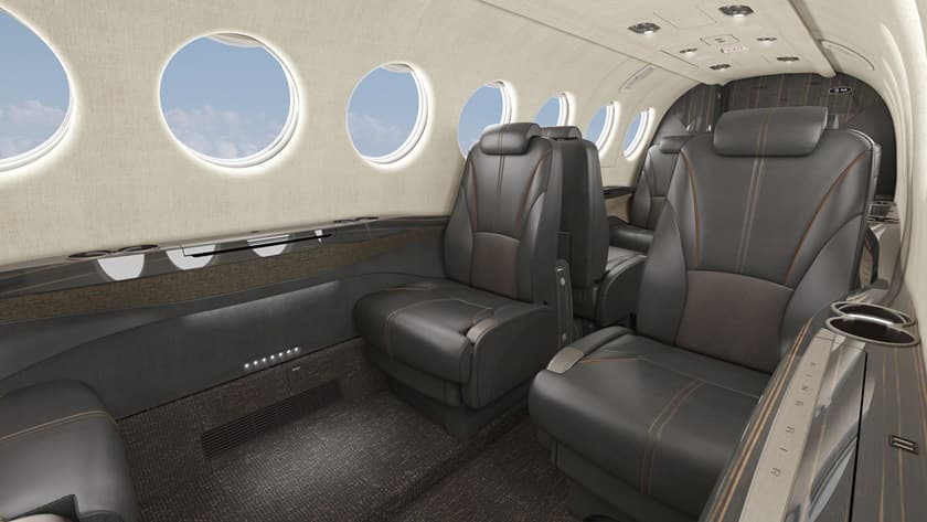 King Air 360 Intérieur
