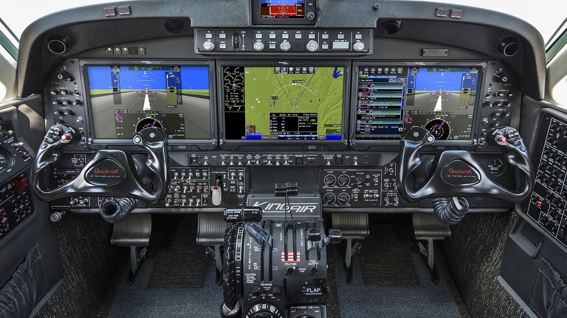 King Air 260 Cockpit