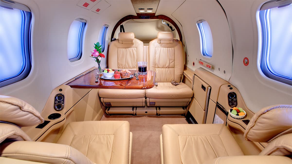 TBM 700 Intérieur