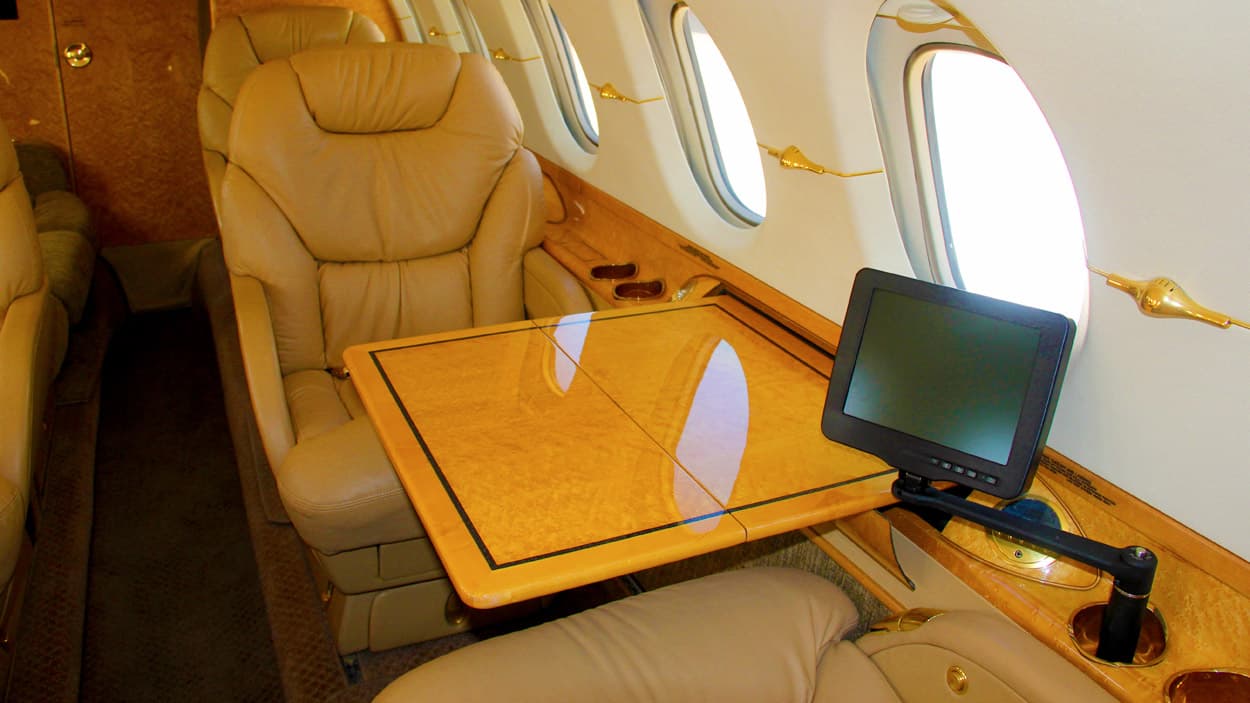 Hawker 700 Innenraum