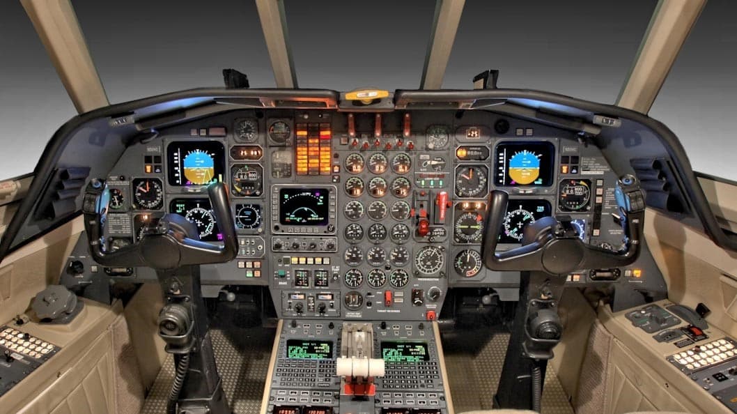 Falcon 50 Cabina de Mando