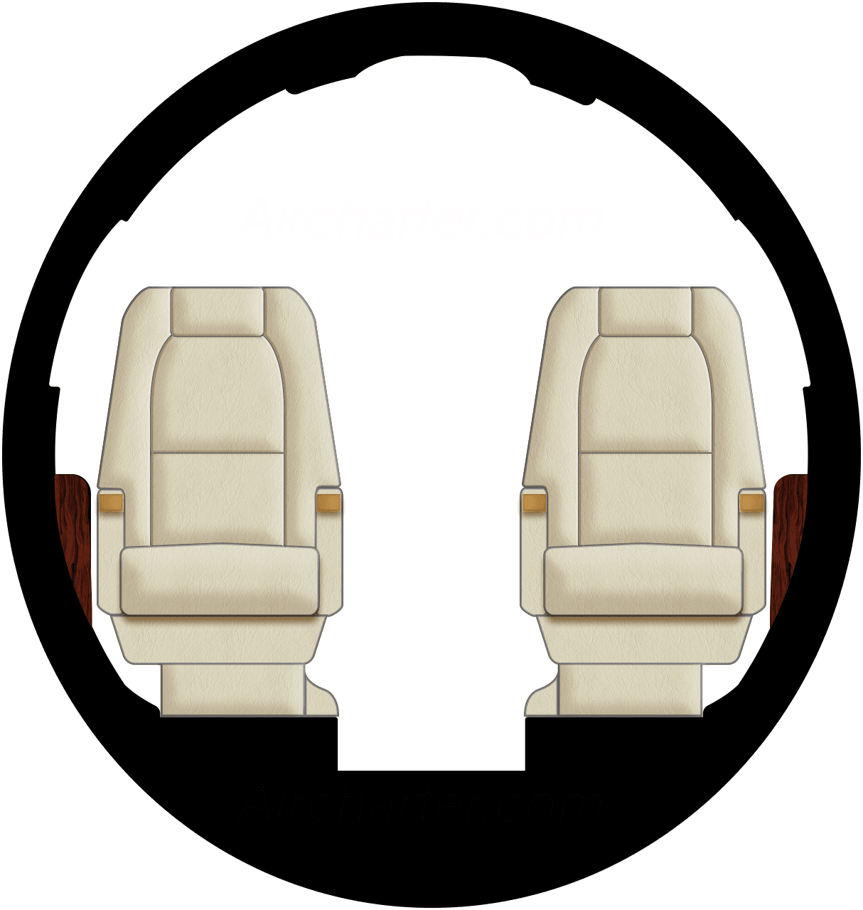 P180 Avanti Cabin