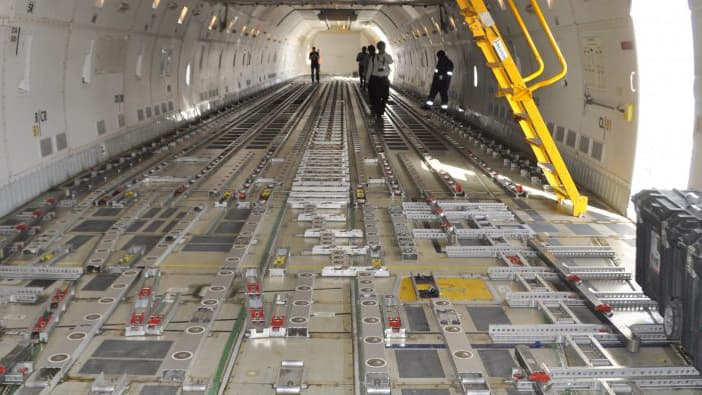 747-400F Innenraum