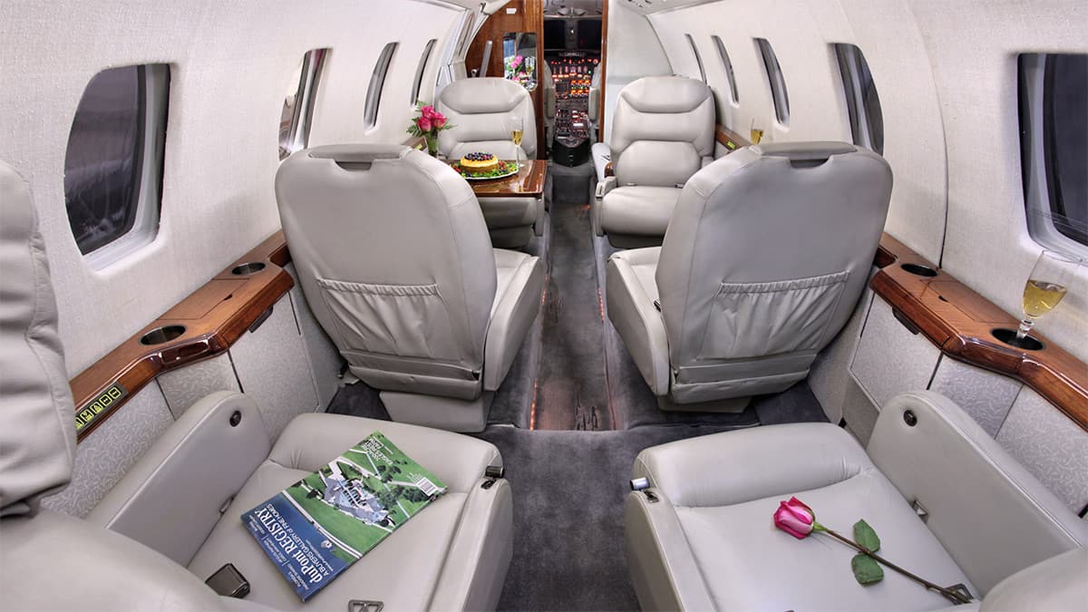 Citation III Innenraum