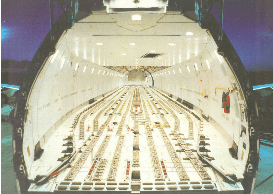 B747-200F Interior