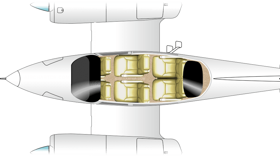 Plan de cabine du CE-310 R