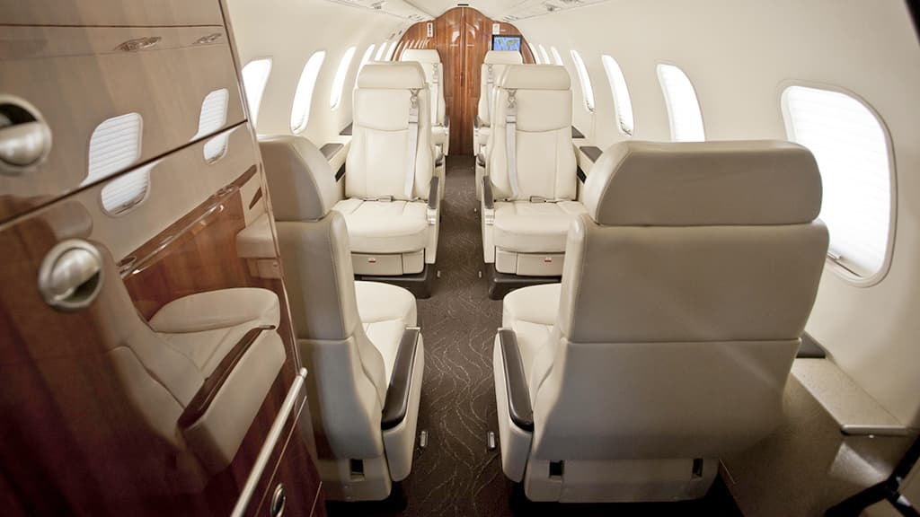 Learjet 45XR Innenraum