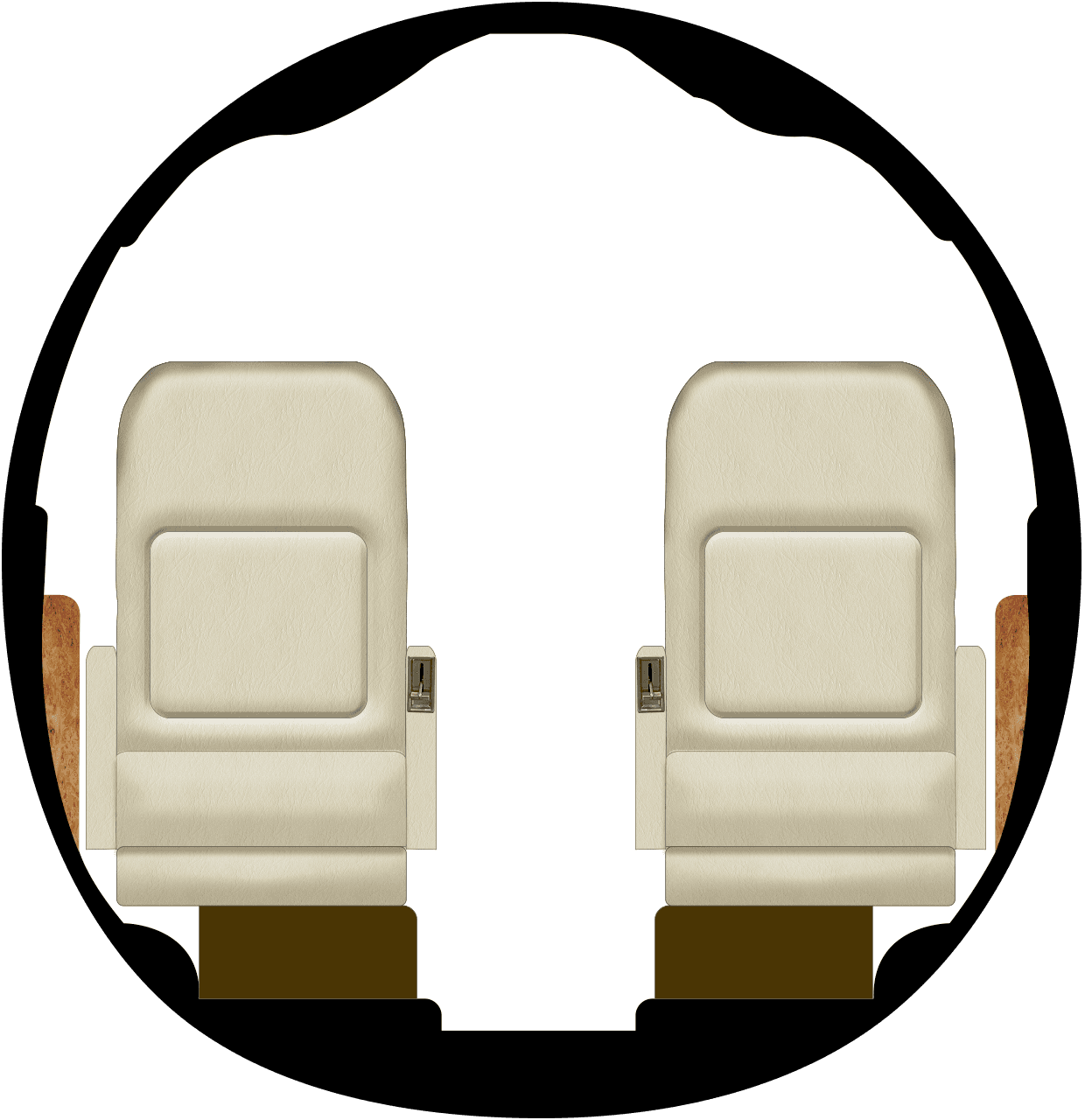 Learjet 60XR Cabina