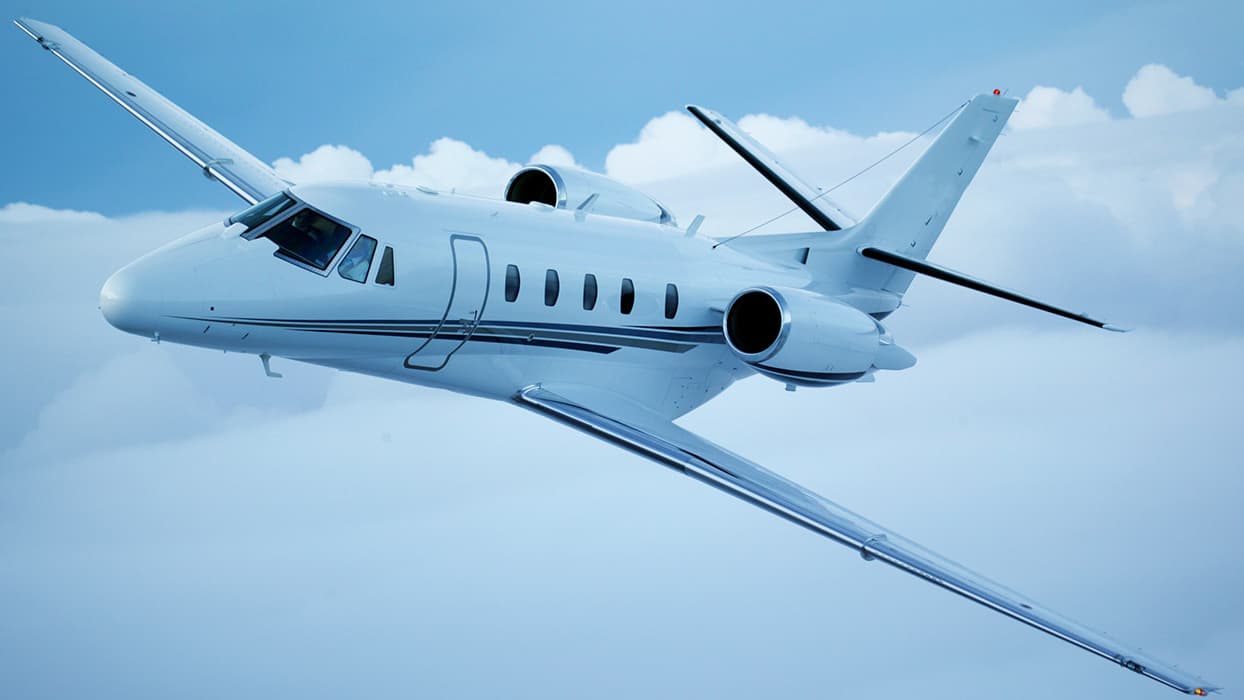Citation XLS im Flug