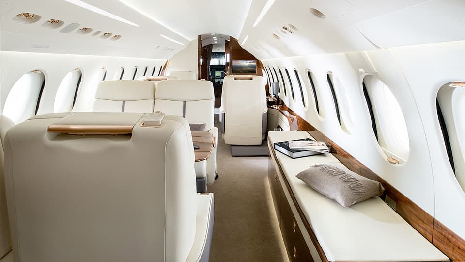 Falcon 7X Interior