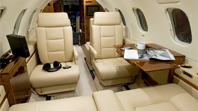 Learjet 36A Interior