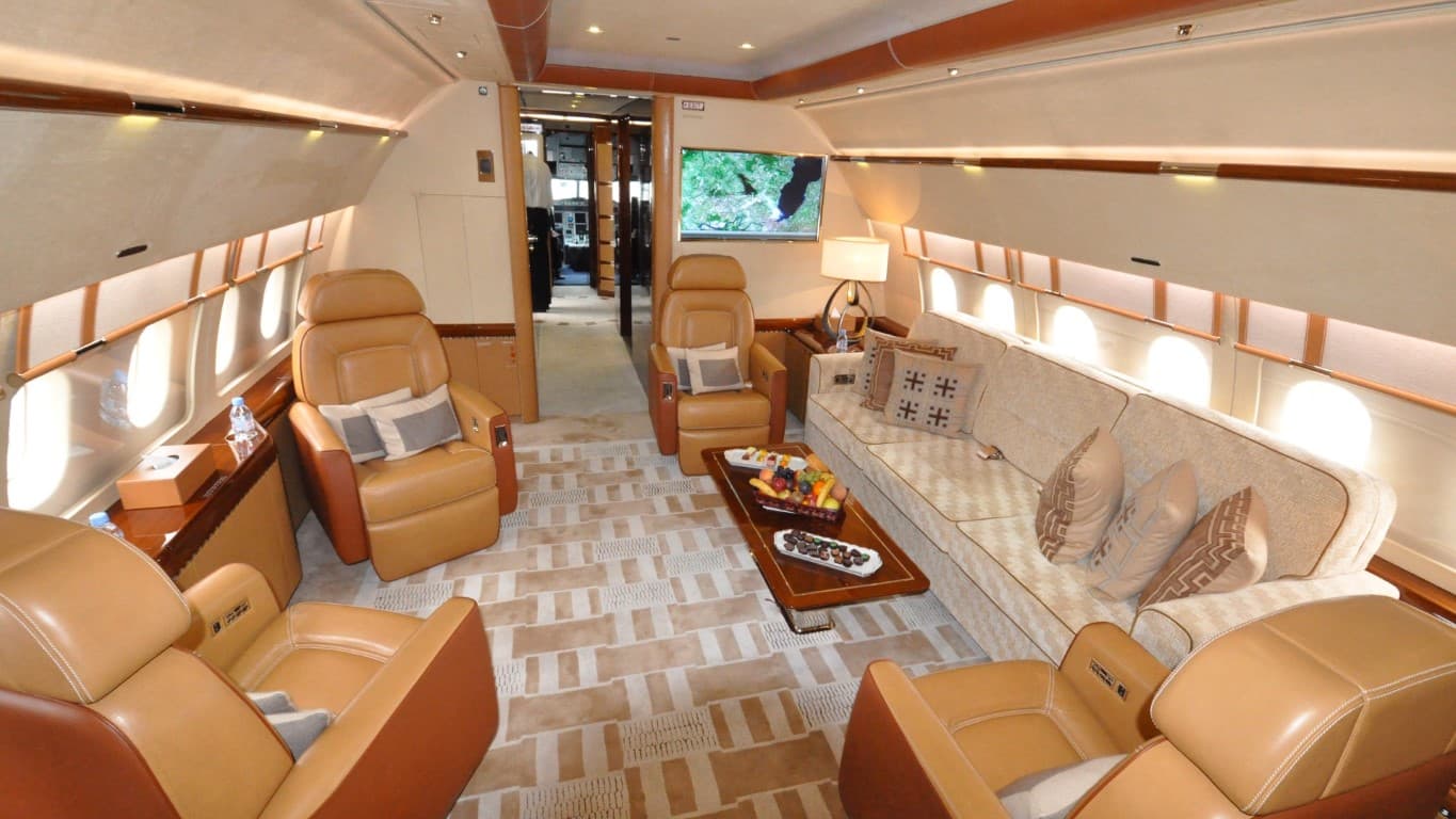 A319 Corporate Jet Interior