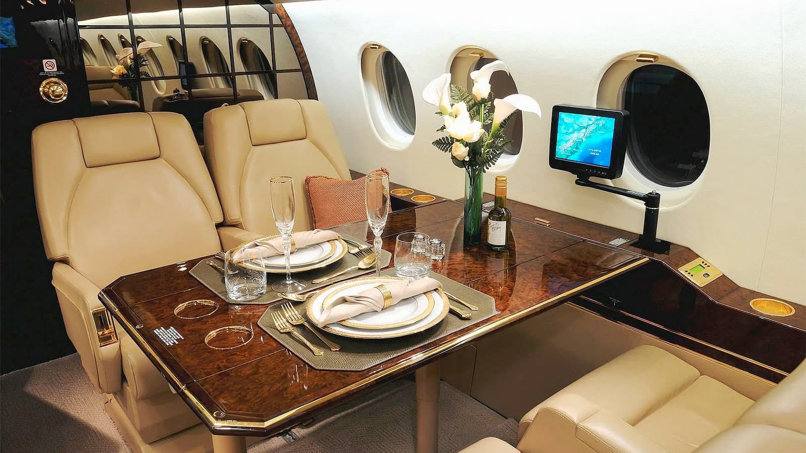 Falcon 2000EX Innenraum