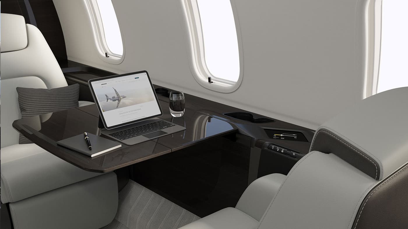 Challenger 350 Innenraum