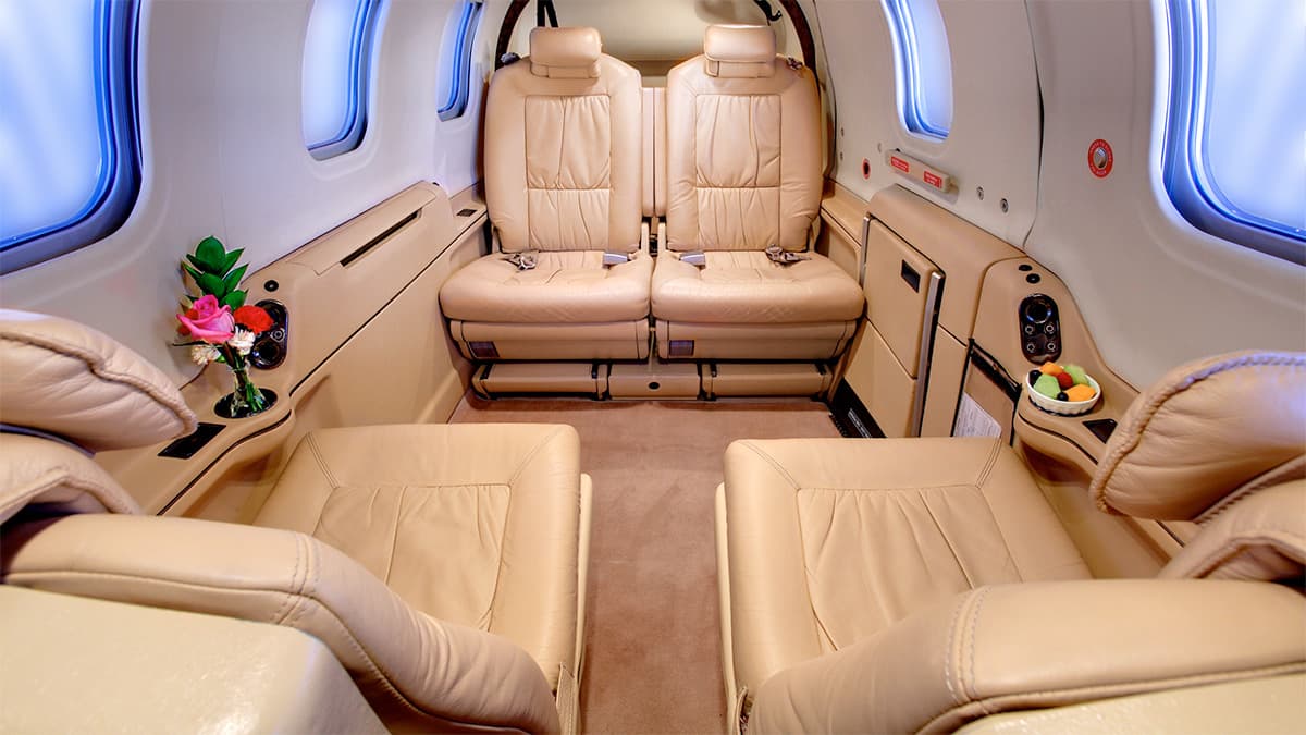TBM 700 Intérieur