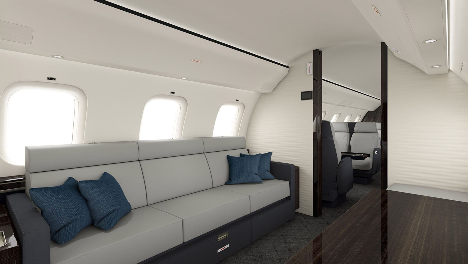 Global 7500 Innenraum