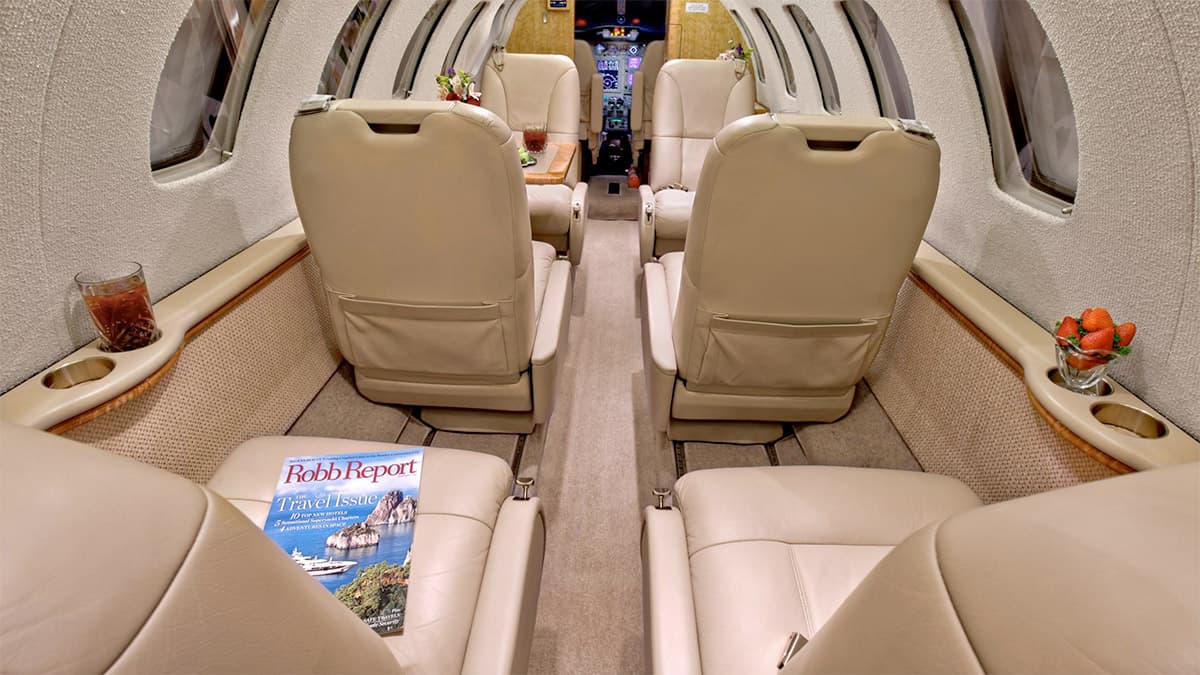 Citation Cj2 Innenraum