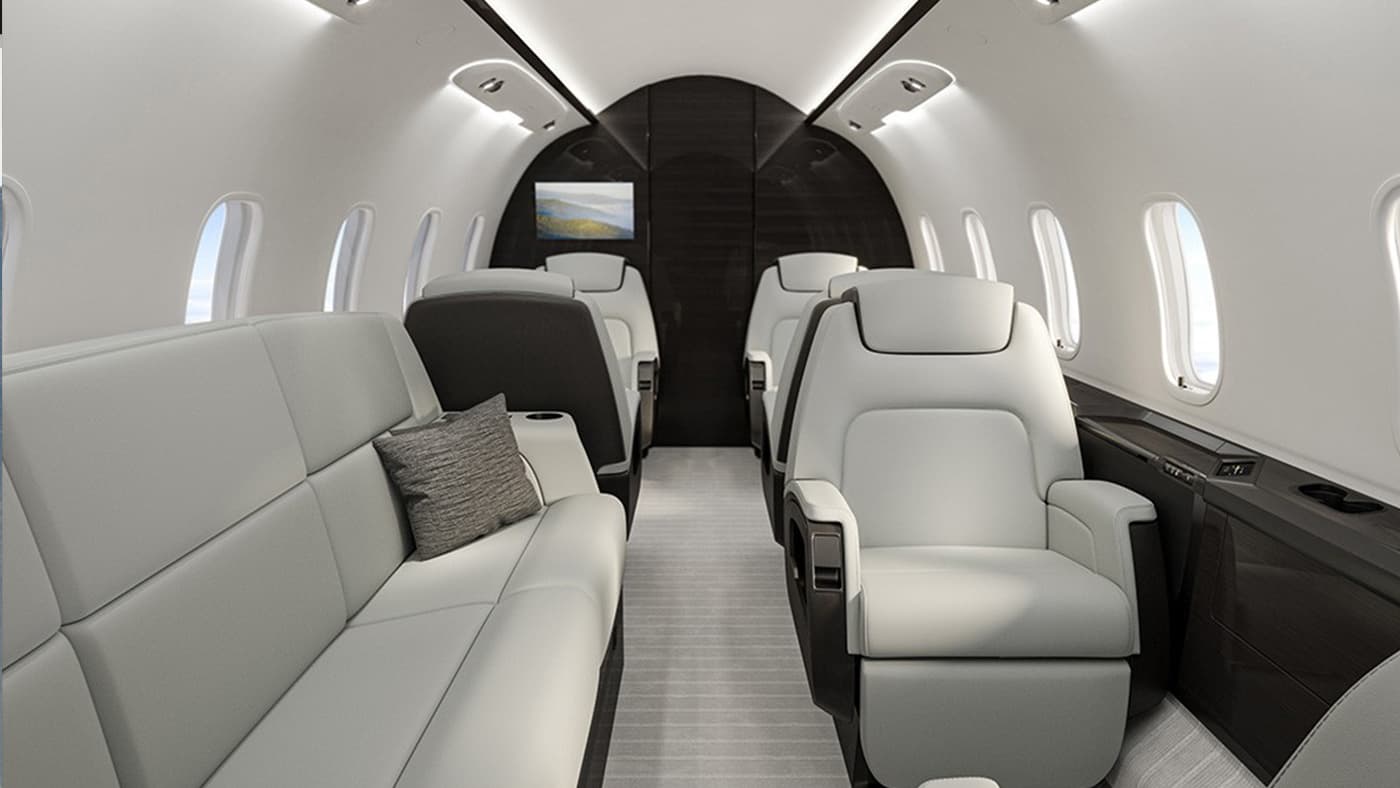 Challenger 350 Innenraum
