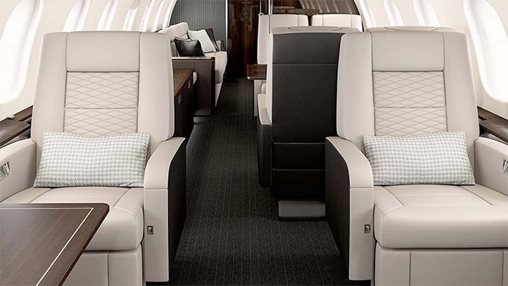 Global 6000 Innenraum