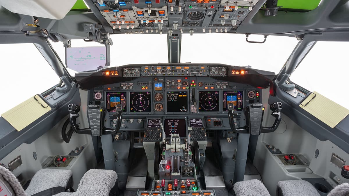 BBJ Cockpit