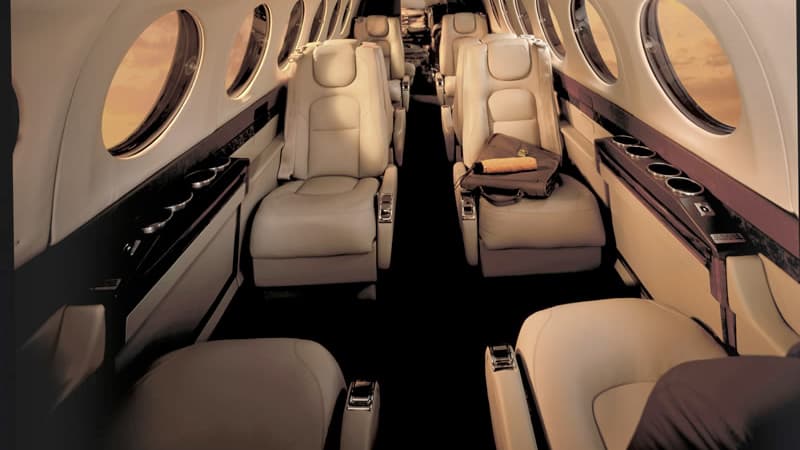 King Air 300 Interior