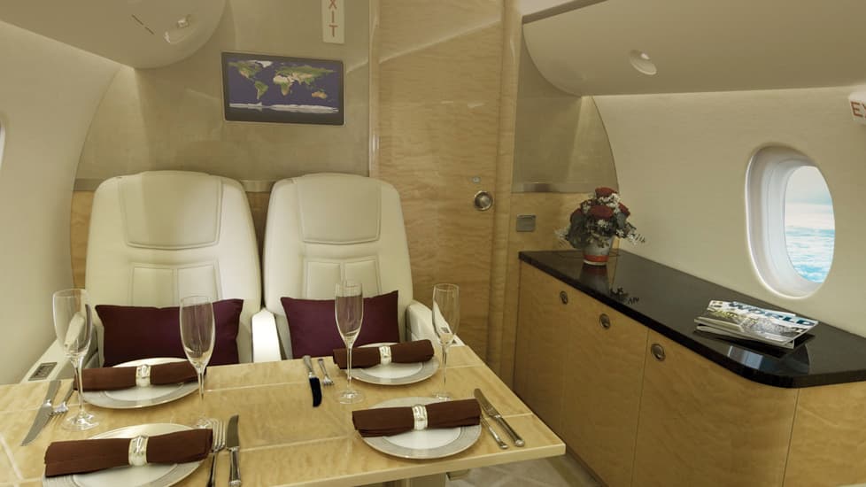 Dornier 328 Envoy Interior