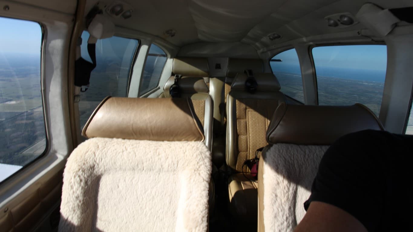 PA-23-250 Aztec Interior