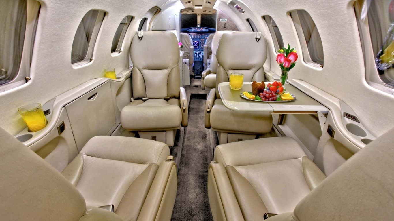 Citation Bravo im Flug