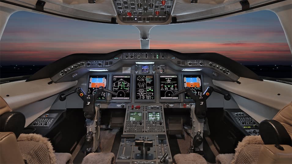 Hawker 4000 Cockpit